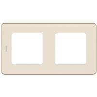 Рамка двухместная Legrand Inspiria 673941