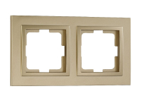 Рамка на 2 поста Mono Electric Despina титан 102-220000-161