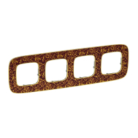 Рамка 4-постовая Legrand Valena Allure Барокко Пурпур 754444