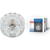 Встраиваемый светильник Fametto Luciole DLS-L124 G9 GLASSY/CLEAR UL-00000375