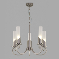 Подвесная люстра Eurosvet 60117/5 никель