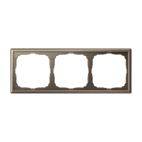 ARTGALLERY рамка 3-постовая, универсальная, мокко Systeme Electric GAL000603