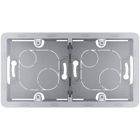 Коробка для накладного монтажа на 2 поста Legrand Inspiria 673992