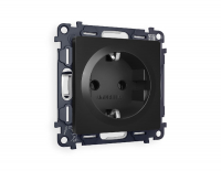 Комплект механизма розетки с/з на винтовых зажимах Ambrella Volt Alfa MA806010