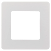 Рамка 1-постовая ЭРА 12 сатин белый 12-5101-01 Б0052499