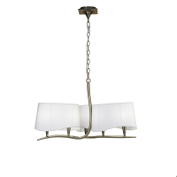 Подвесная люстра Mantra Ninette Antique Bras 1920