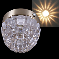 Встраиваемый светильник Reluce 21162-9.5-001GB(with base) G9 GD