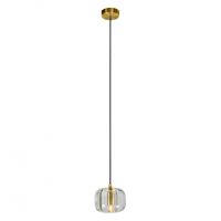 Подвесной светильник Belfast Pansy 6214-1 BR CL