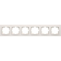 Рамка на 6 постов Mono Electric Despina крем 102-170000-166
