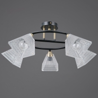 Потолочная люстра Illumico IL0850-5CSQ-25BKAB ELITE