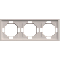 Рамка 3-местная Stekker Эмили PFR00-5003-08 кашемир soft touch 49912