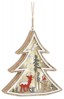 Новогодняя фигура Елочка Эра ENGDS-17 Б0056010 ЭРА