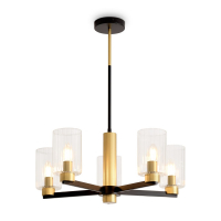 Люстра на штанге Freya Ombre FR2051CL-05BBS