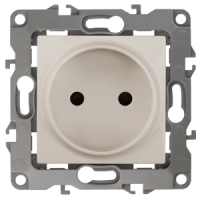 Розетка Эра 12-2005-02  2P, 16A-250В, IP20, без м.лапок