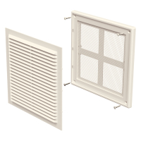 Решетка вентиляционная вытяжная  2020, цвет бежевый ZERNBERG 10227231 00-022723