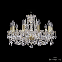 Подвесная люстра Bohemia Ivele Crystal 1402/10/195 G