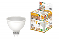 Лампа светодиодная TDM Electric Народная GU5.3 7W 4000K матовая SQ0340-0133