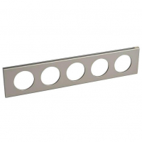 Рамка 5-постовая Legrand Celiane никель велюр 069120