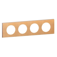 Рамка 4-постовая Legrand Celiane клен 069214