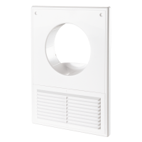 Решетка вентиляционная вытяжная  2518-125 ZERNBERG 10240721 00-024072  