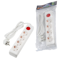 Удлинитель бытовой Uniel Ultra S-GCU4-1.5B WHITE UL-00010021