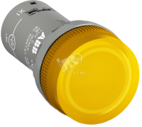 Лампа CL2-523Y желтая со встроенным светодиодом 230В AC ABB 1SFA619403R5233
