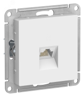 ATLASDESIGN РОЗЕТКА компьютерная RJ45, кат. 5Е, механизм, ЛОТОС Systeme Electric ATN001383