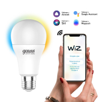 Лампа светодиодная диммируемая Gauss E27 8.5W 2700-6500K матовая 1130112