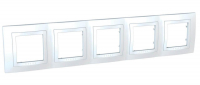 Рамка 5-постовая Schneider Electric Unica MGU2.010.18