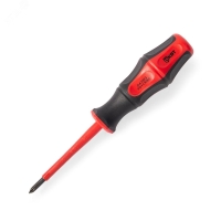 Отвертка диэлектрическая PH1х80 серия ПРОФИ КВТ 78611