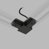 Коннектор угловой с вводом питания для однофазного шинопровода Elektrostandard 85012/00 4690389217678 a071303