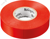 Изолента ПВХ красная 15мм 20м Navigator Group 71104 17351