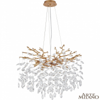 Подвесная люстра Arte Milano Milan 239801/D600/8/B Pa