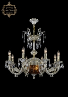 Подвесная люстра Art Classic 31.12.8.KR175SP.250IT.GW.Sp.Amber.1D ArtClassic