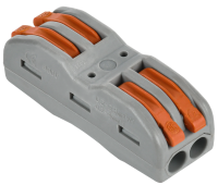 Строительно-монтажная клемма СМК 222-4122 проходная (50шт/упак) IEK UKZ20-4122-050