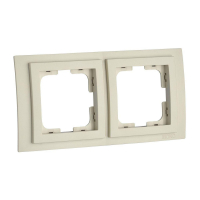 Рамка на 2 поста Mono Electric Larissa крем 103-171700-161