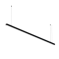 Линейный подвесной светильник Maytoni Technical 3000K 35х35 (Черный, 2 м) LL312015