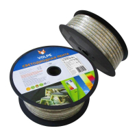 Светодиодная влагозащищенная лента Volpe 7.2W/m 30LED/m 5050SMD RGB 25M ULS-Q215 5050-30LED/m-14mm-IP67-220V-7.2W/m-25M-RGB UL-00000865