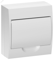 Корпус пластиковый ЩРН-П-8 белая дверь IP41 GENERICA IEK MKP13-N-08-41-K01-G