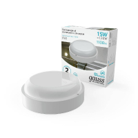 Настенно-потолочный светодиодный светильник Gauss Elementary 126411215-S GAUSS