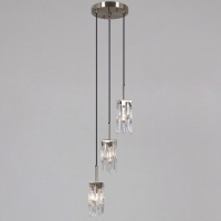 Подвесной светильник Illumico IL3600-3PSQ-26 AB DS