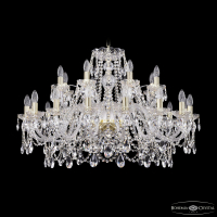 Подвесная люстра Bohemia Ivele Crystal 1411/16+8/360 G