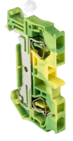 Колодка клеммная самозажимная JXB-ST-2.5 земля PROxima EKF plc-jxb-st-2.5-pen