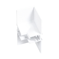 Коннектор угловой для встраиваемого магнитного шинопровода Arlight MAG-MICROCOSM-CON-FDW-L90-INT (WH) (IP20 Металл) 062721