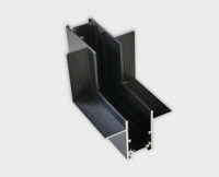 Соединитель вертикальный угловой для шинопровода Italline Atom IT012-5033 black