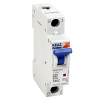 Выключатель автоматический однополюсный 1А C 6кА DCBM63-1C1-DC-УХЛ3 КЭАЗ 261160