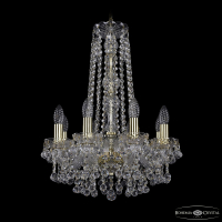 Подвесная люстра Bohemia Ivele Crystal 1409/8/141/h-59 G
