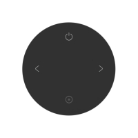 Пульт Arlight SMART-801-22-1G-DIM Black (3V, Magnet, 2.4G) 046475