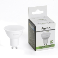Лампа светодиодная LED 5вт 230в GU10 белый FERON LB-24 51216