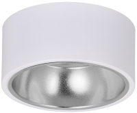 LIGHTING Светильник 4017 накладной потолочный под лампу GX53 белый/хром IEK LT-UPB0-4017-GX53-1-K54